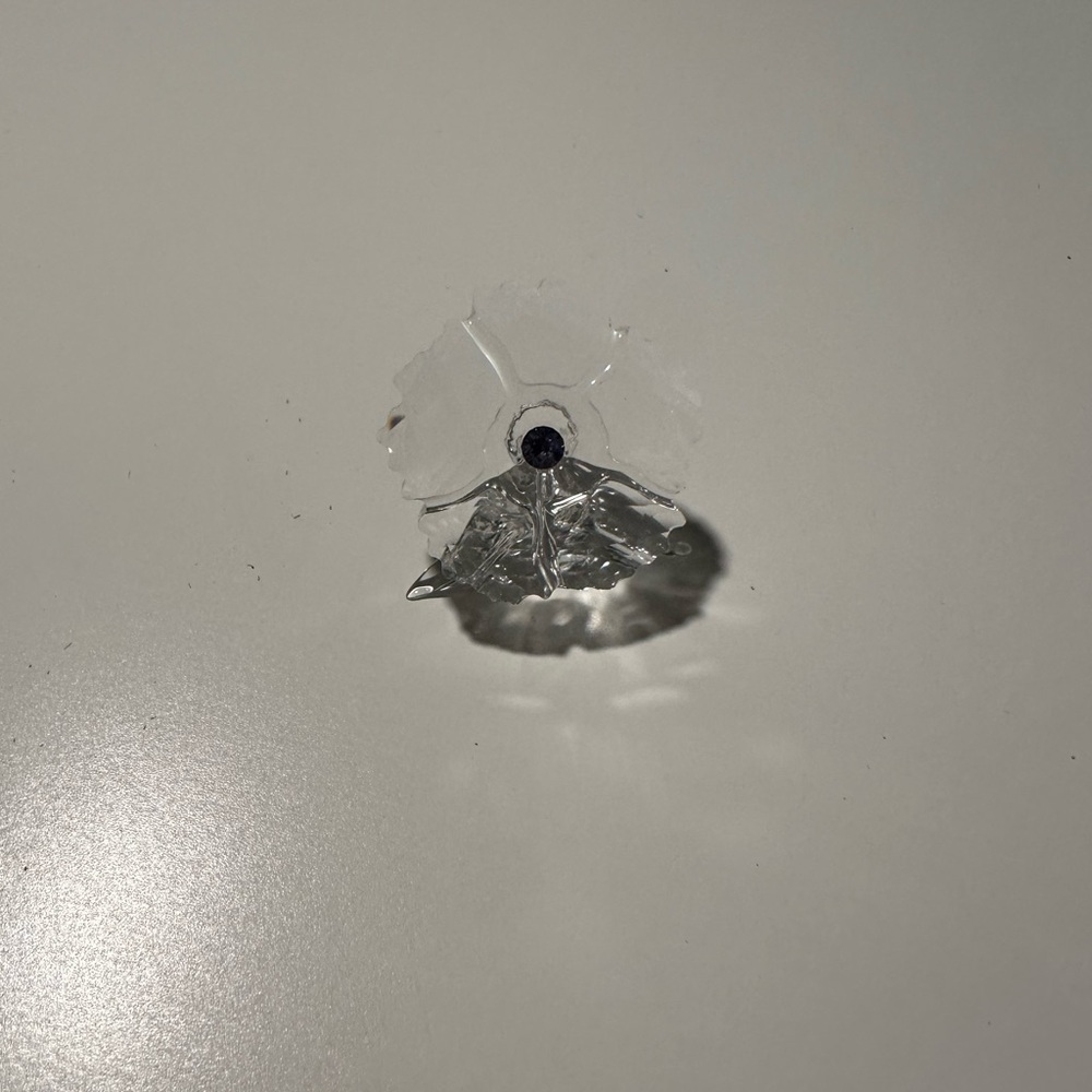 swarovski mini flower Figurine